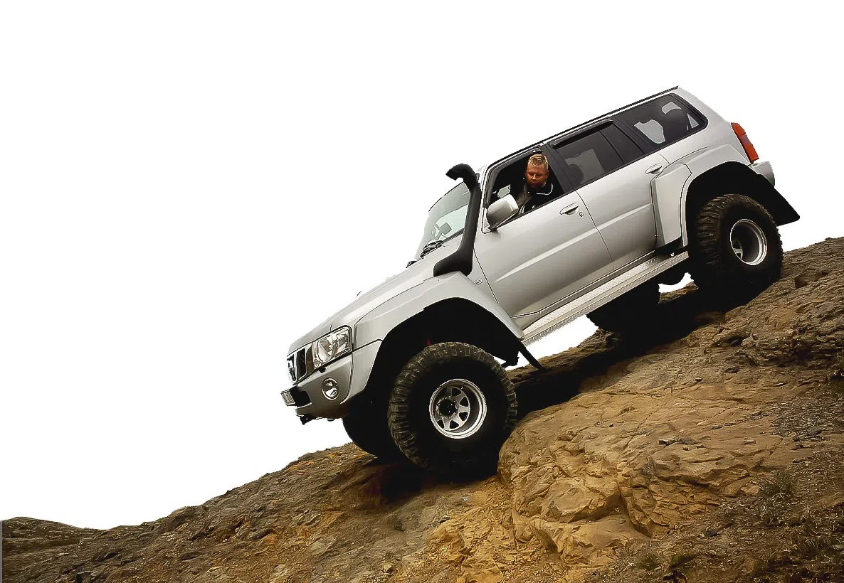 Iceland jeep landscape